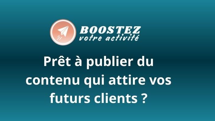 Formation contenu PME – Attirez les bons clients